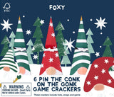 Christmas Crackers - Pin The Conk On The Gonk 8.5 inch Crackers  from Heart and Soul Studio Celebration Crackers, Christmas Crackers in France, Crackers de Noel, Petards de Noel en France, Diablotins en France