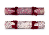 Christmas Crackers - 6 Red Festive Botanicals 13 inch Cracker