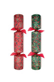 Heart and Soul Studio Celebration Christmas Crackers - Traditional Foliage 12 inch Christmas Crackers, Christmas Crackers in France, Crackers de Noel, Petards de Noel en France, Diablotins en France