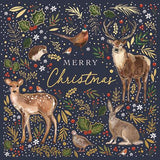 Christmas Cards - 8 Luxury Cards - Festive Forest From Ling Design Ltd, English Christmas cards in France
