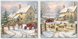Christmas Cards - 10 Cards - Christmas Farm Animals