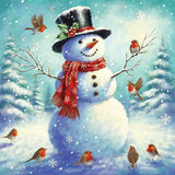 Christmas Cards - 10 Cards - Christmas Snowman