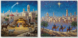 Christmas Cards - 10 Cards - Christmas Religious Scenes