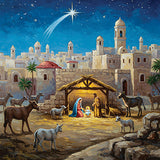 Christmas Cards - 10 Cards - Christmas Religious Scenes