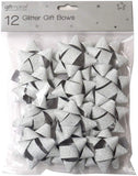 Bow Bag - 12 Large Gift Bows - Gold or Silver